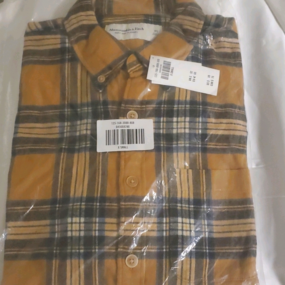 flannel Button up shirt